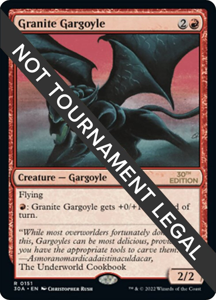 Image for Granite Gargoyle (151) (30th Anniversary Edition) - Magic: The Gathering