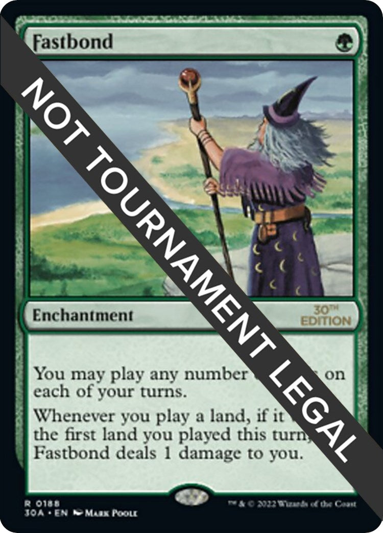 Image for Fastbond (188) (30th Anniversary Edition) - Magic: The Gathering