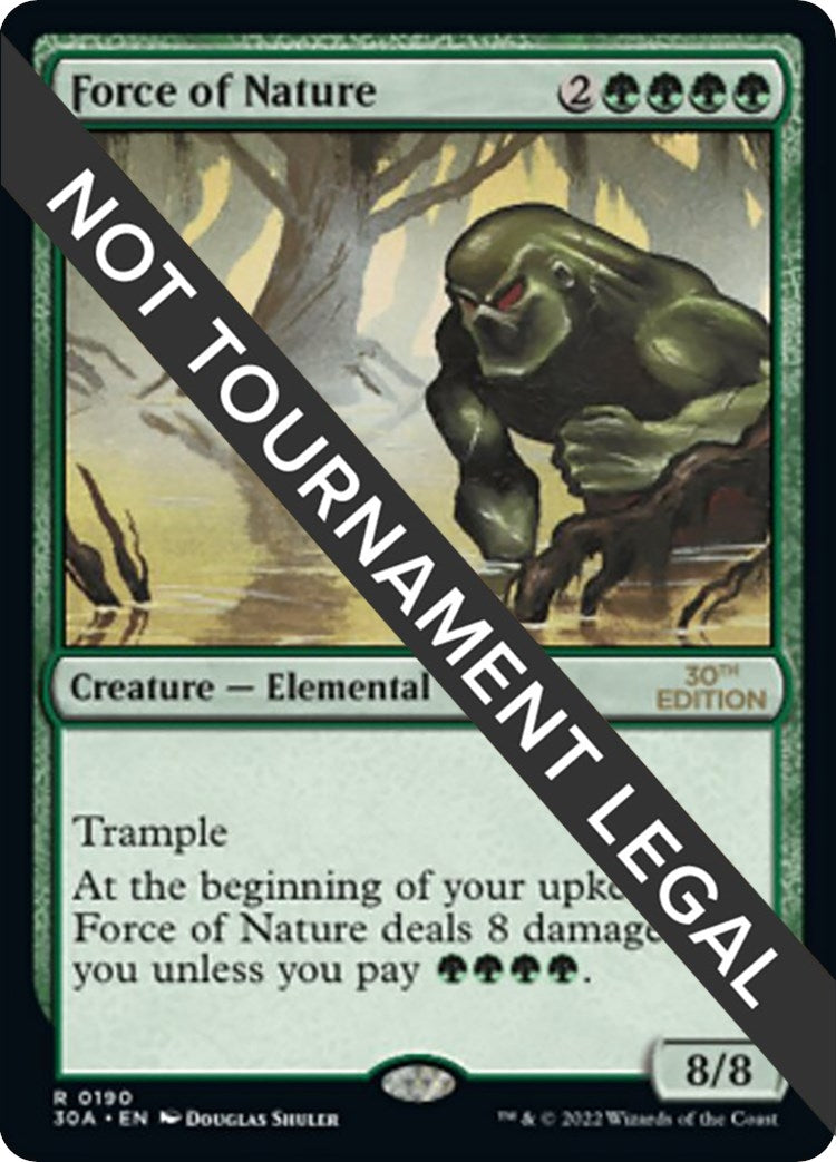 Image for Force of Nature (190) (30th Anniversary Edition) - Magic: The Gathering