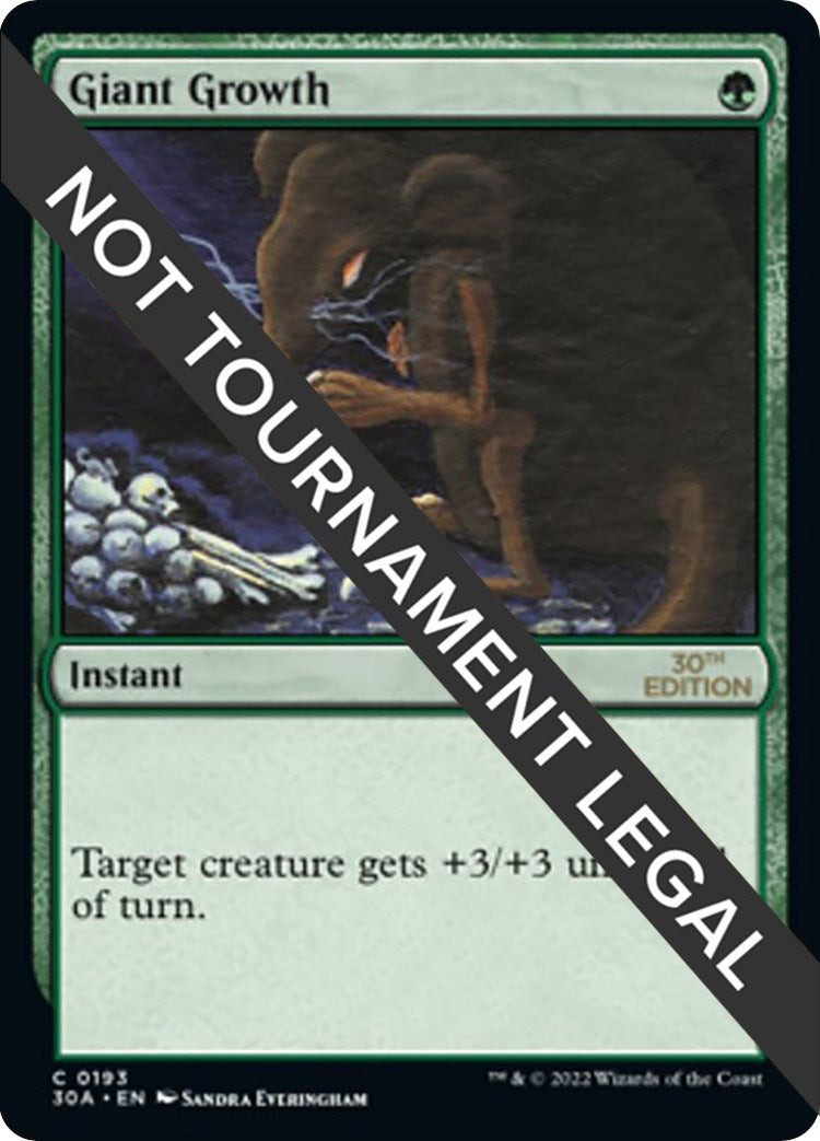 Image for Giant Growth (193) (30th Anniversary Edition) - Magic: The Gathering