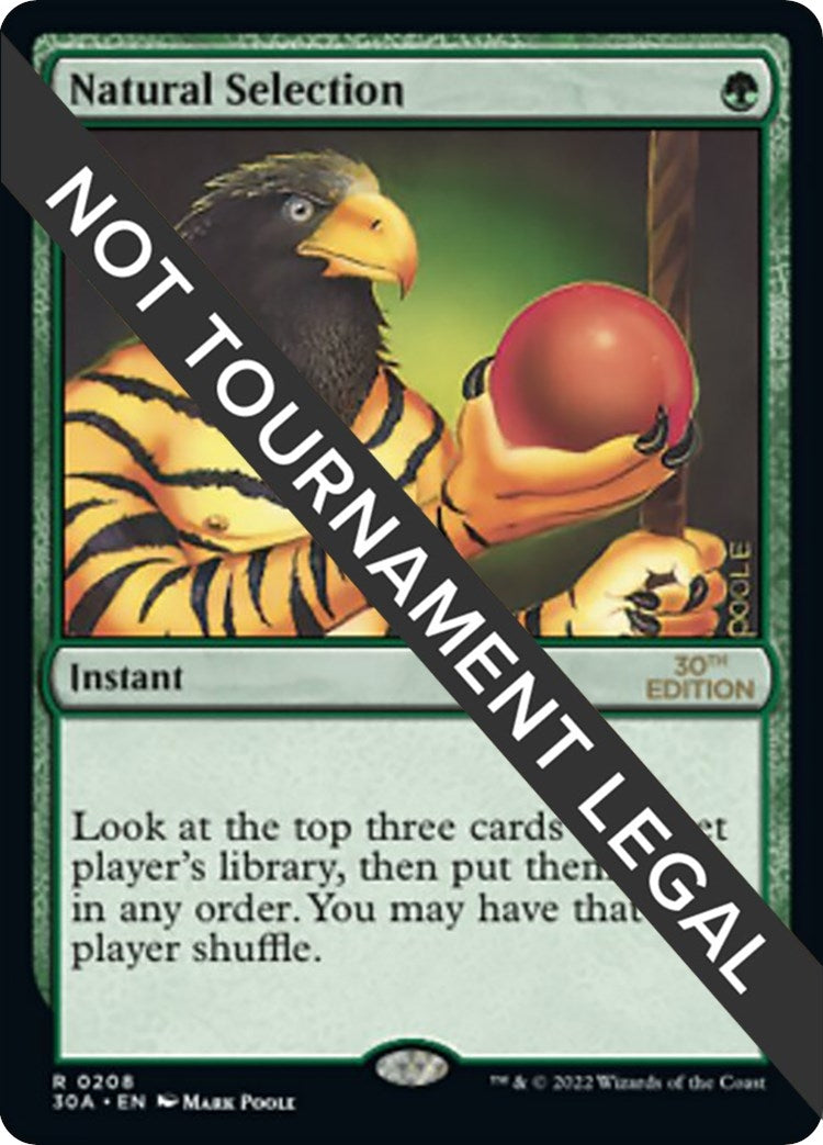 Image for Natural Selection (208) (30th Anniversary Edition) - Magic: The Gathering