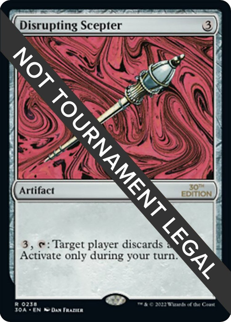 Image for Disrupting Scepter (238) (30th Anniversary Edition) - Magic: The Gathering