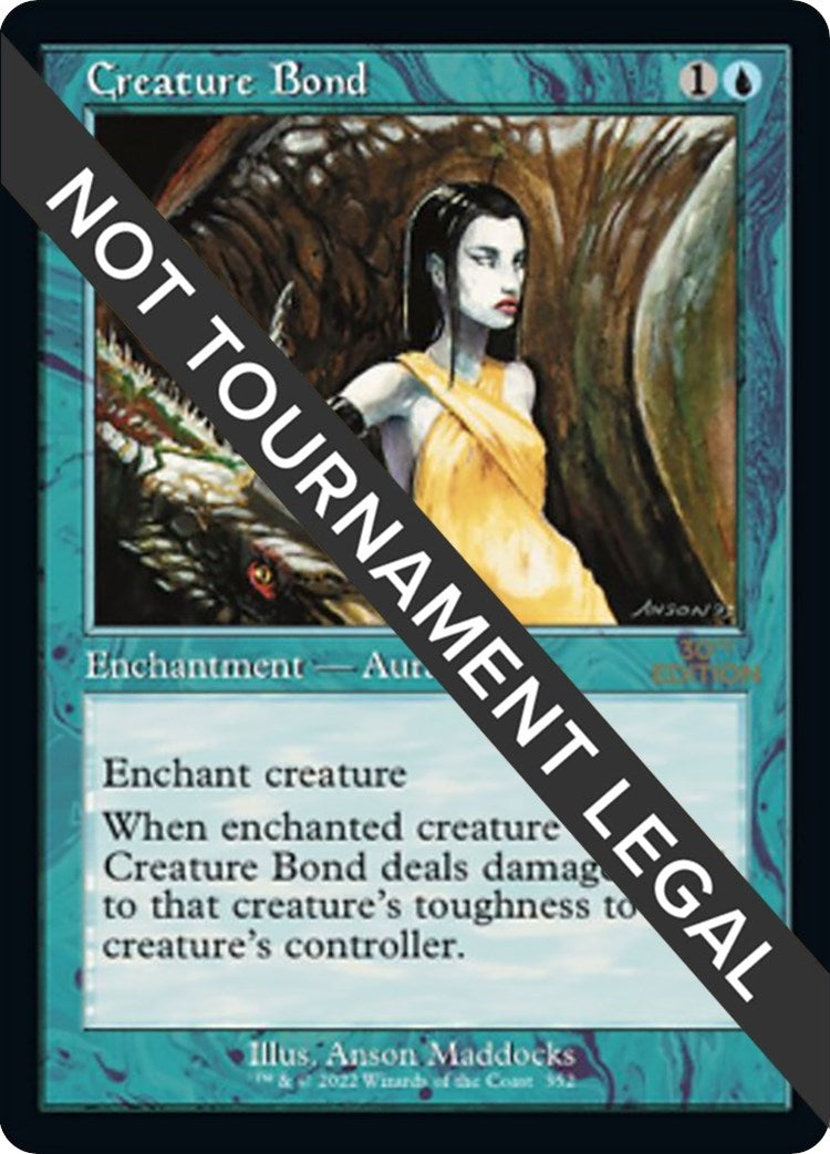 Image for Creature Bond (Retro Frame) (352) (30th Anniversary Edition) - Magic: The Gathering