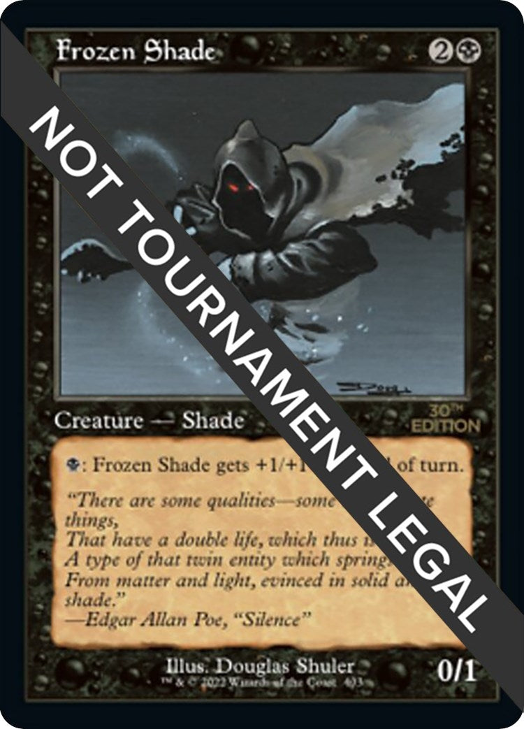 Image for Frozen Shade (Retro Frame) (403) (30th Anniversary Edition) - Magic: The Gathering