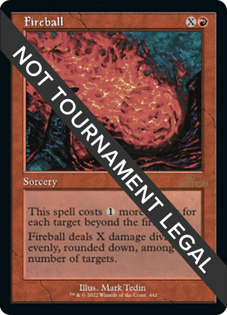 Image for Fireball (Retro Frame) (442) (30th Anniversary Edition) - Magic: The Gathering