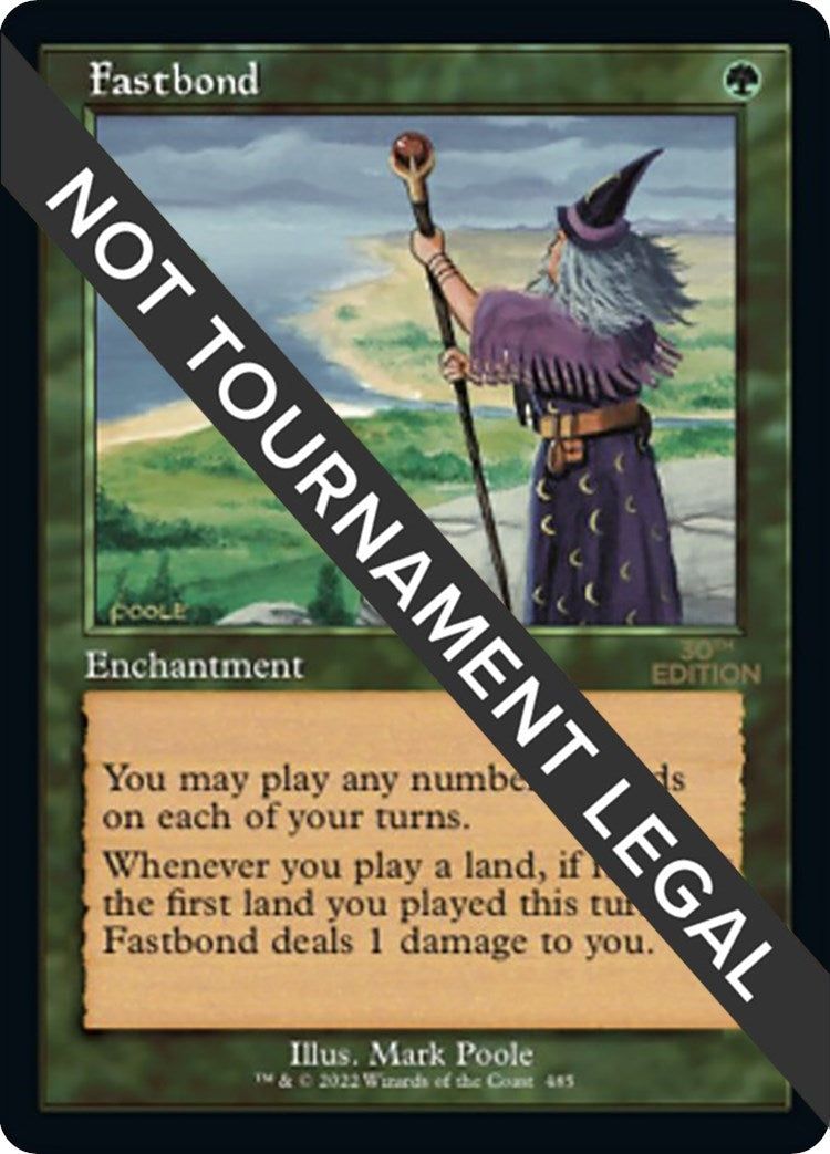 Image for Fastbond (Retro Frame) (485) (30th Anniversary Edition) - Magic: The Gathering