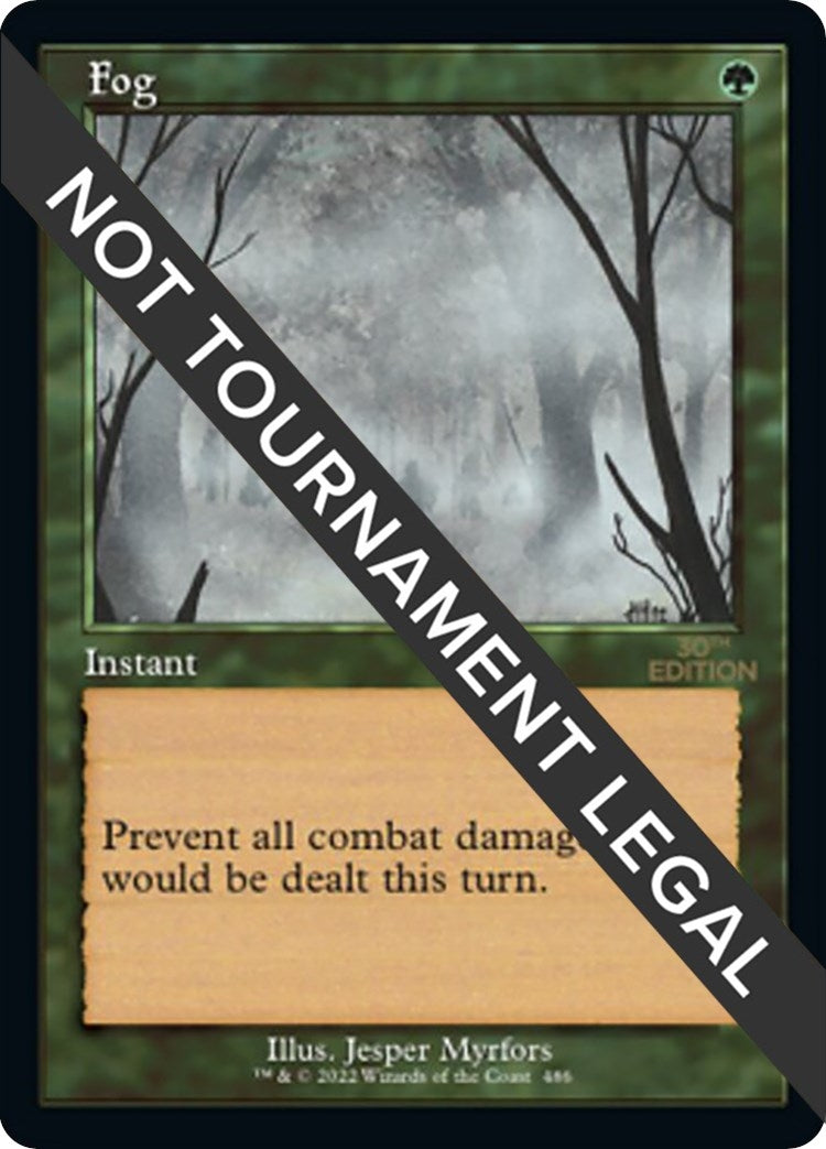 Image for Fog (Retro Frame) (486) (30th Anniversary Edition) - Magic: The Gathering