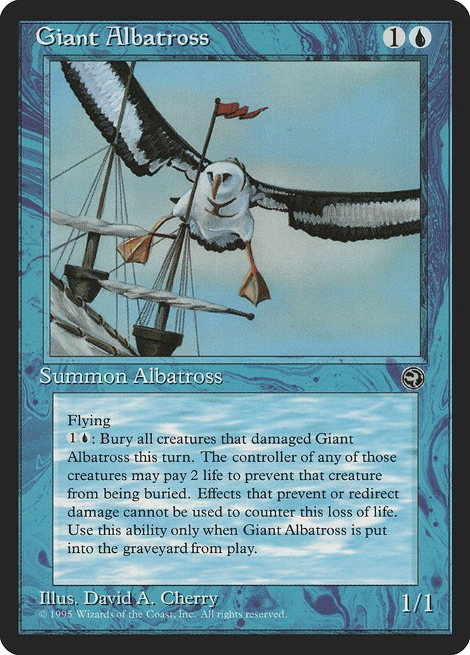 Image for Giant Albatross (27) (Homelands) - Magic: The Gathering