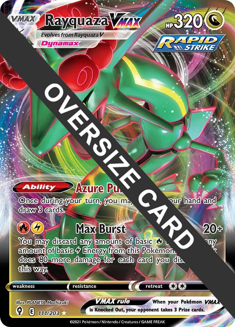 Image for Rayquaza VMAX (111/203) (PR) - Pokemon