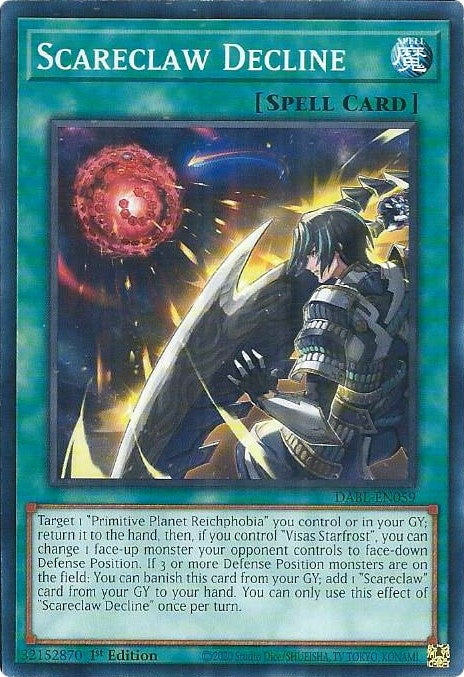 Image for Scareclaw Decline (DABL-EN059) (DABL) - YuGiOh