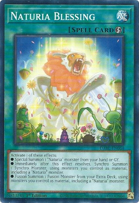 Image for Naturia Blessing (DABL-EN064) (DABL) - YuGiOh