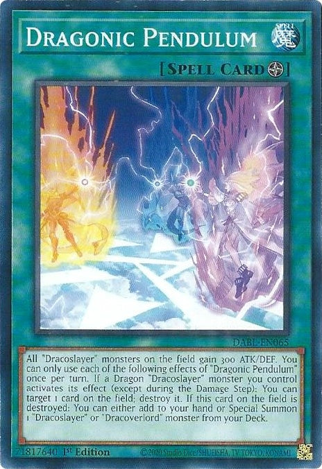 Image for Dragonic Pendulum (DABL-EN065) (DABL) - YuGiOh