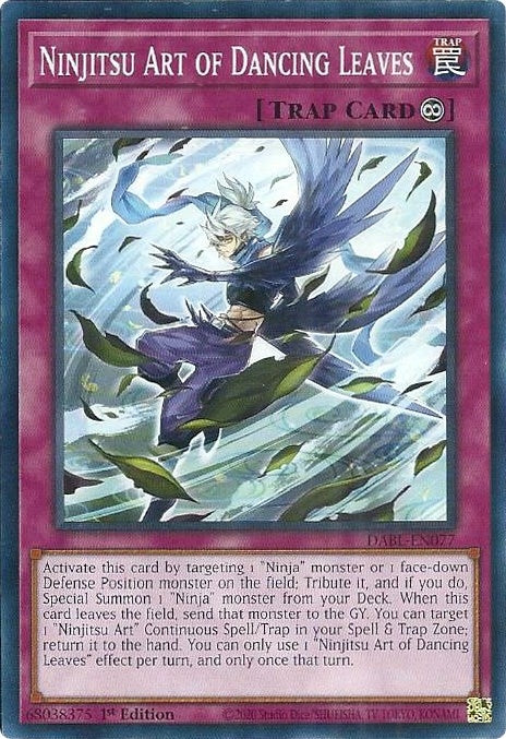 Image for Ninjitsu Art of Dancing Leaves (DABL-EN077) (DABL) - YuGiOh