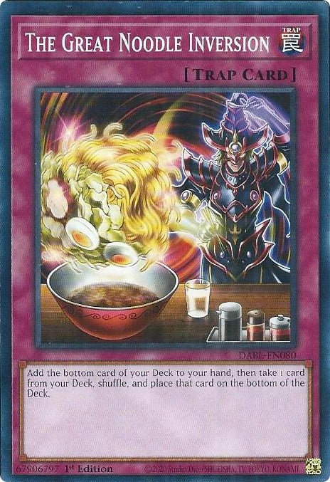 Image for The Great Noodle Inversion (DABL-EN080) (DABL) - YuGiOh