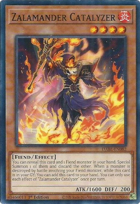 Image for Zalamander Catalyzer (DABL-EN082) (DABL) - YuGiOh