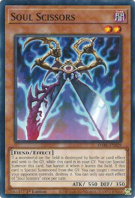Image for Soul Scissors (DABL-EN029) (DABL) - YuGiOh