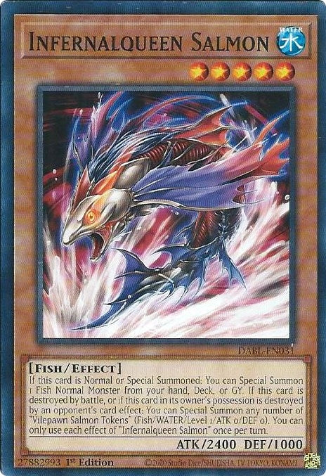 Image for Infernalqueen Salmon (DABL-EN031) (DABL) - YuGiOh