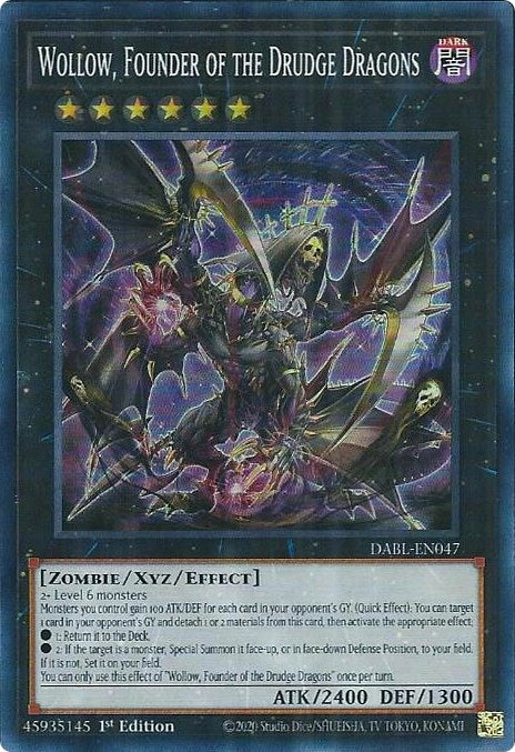 Image for Wollow, Founder of the Drudge Dragons (DABL-EN047) (DABL) - YuGiOh