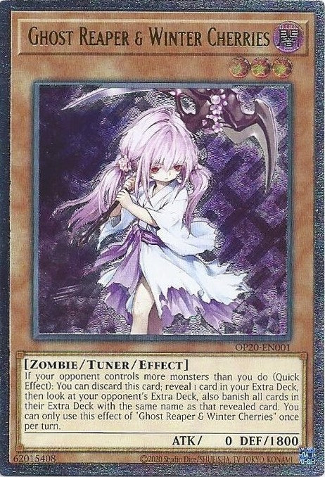 Image for Ghost Reaper & Winter Cherries (UTR) (OP20-EN001) (OP20) - YuGiOh
