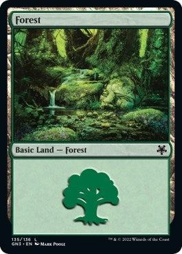 Image for Forest (135) (135) (Magic Game Night: Free-For-All) - Magic: The Gathering