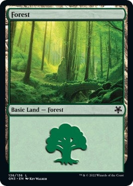 Image for Forest (136) (136) (Magic Game Night: Free-For-All) - Magic: The Gathering