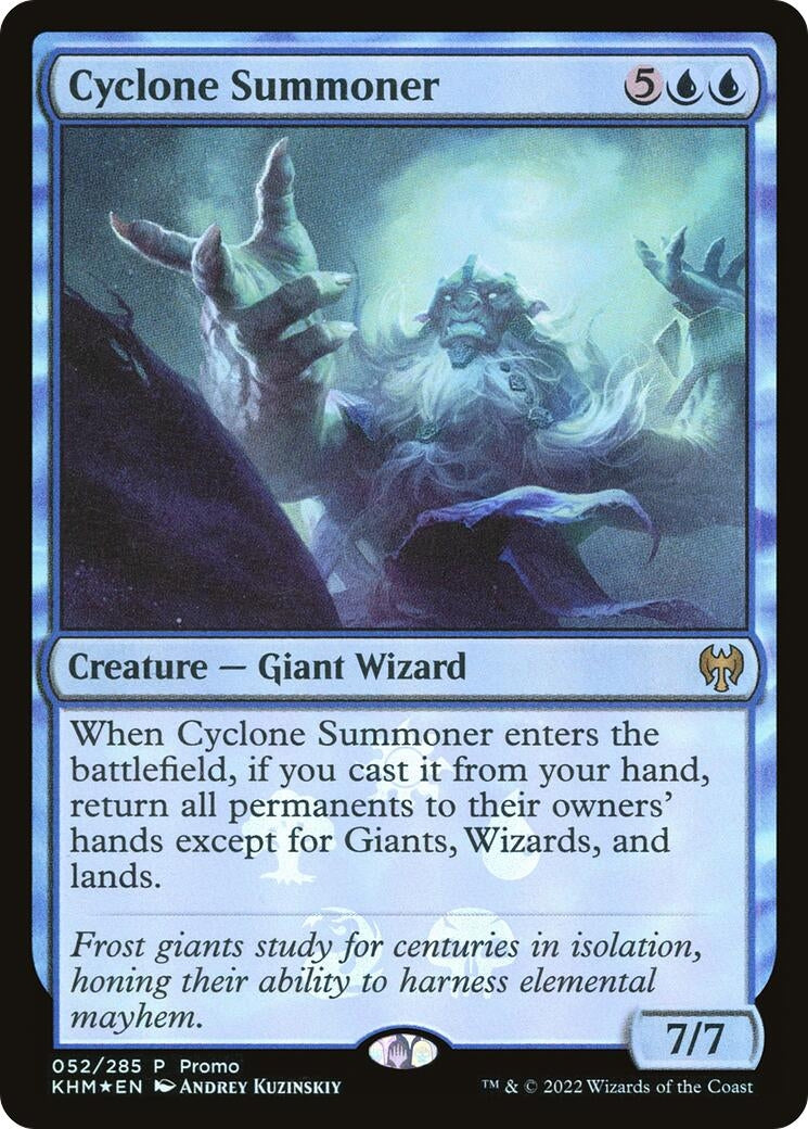 Image for Cyclone Summoner (52) (Media Promos) - Magic: The Gathering