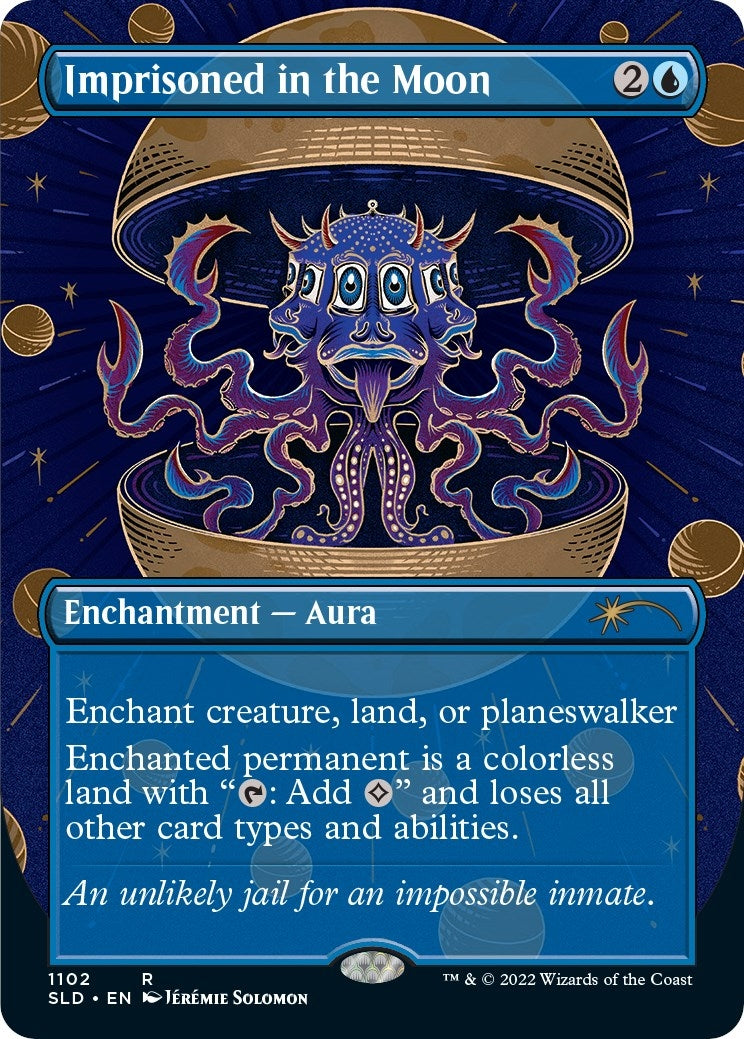 Image for Imprisoned in the Moon (Borderless) (1102) (Secret Lair Drop Series) - Magic: The Gathering