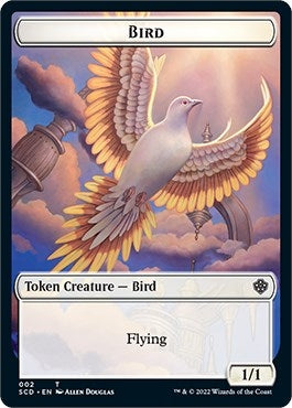 Image for Bird // Spirit Double-Sided Token (2 // 9) (Starter Commander Decks) - Magic: The Gathering