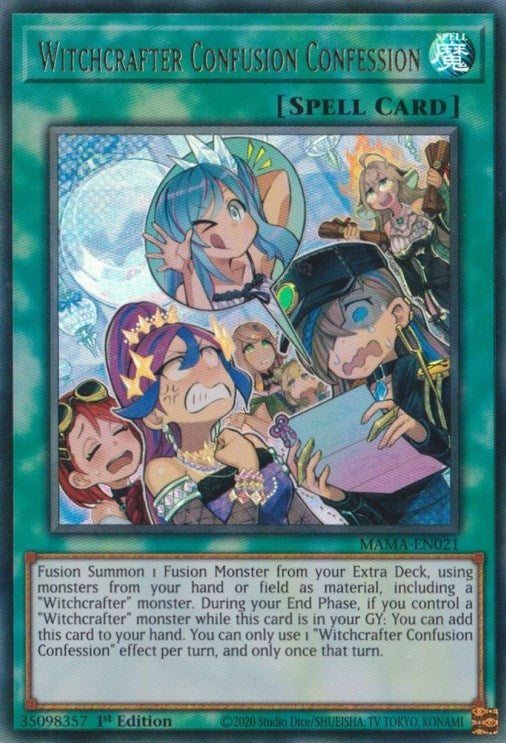 Image for Witchcrafter Confusion Confession (MAMA-EN021) (MAMA) - YuGiOh