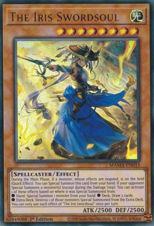 Image for The Iris Swordsoul (MAMA-EN033) (MAMA) - YuGiOh