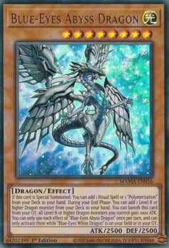 Image for Blue-Eyes Abyss Dragon (MAMA-EN056) (MAMA) - YuGiOh