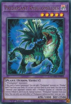 Image for Predaplant Ambulomelides (MAMA-EN065) (MAMA) - YuGiOh