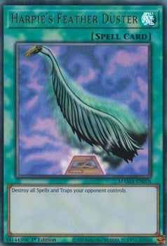 Image for Harpie's Feather Duster (MAMA-EN076) (MAMA) - YuGiOh