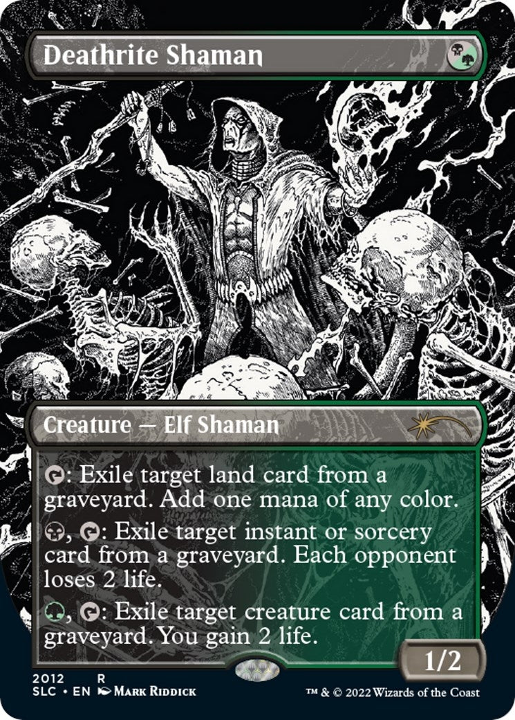 Image for Deathrite Shaman (2012) (Secret Lair Countdown Kit) - Magic: The Gathering