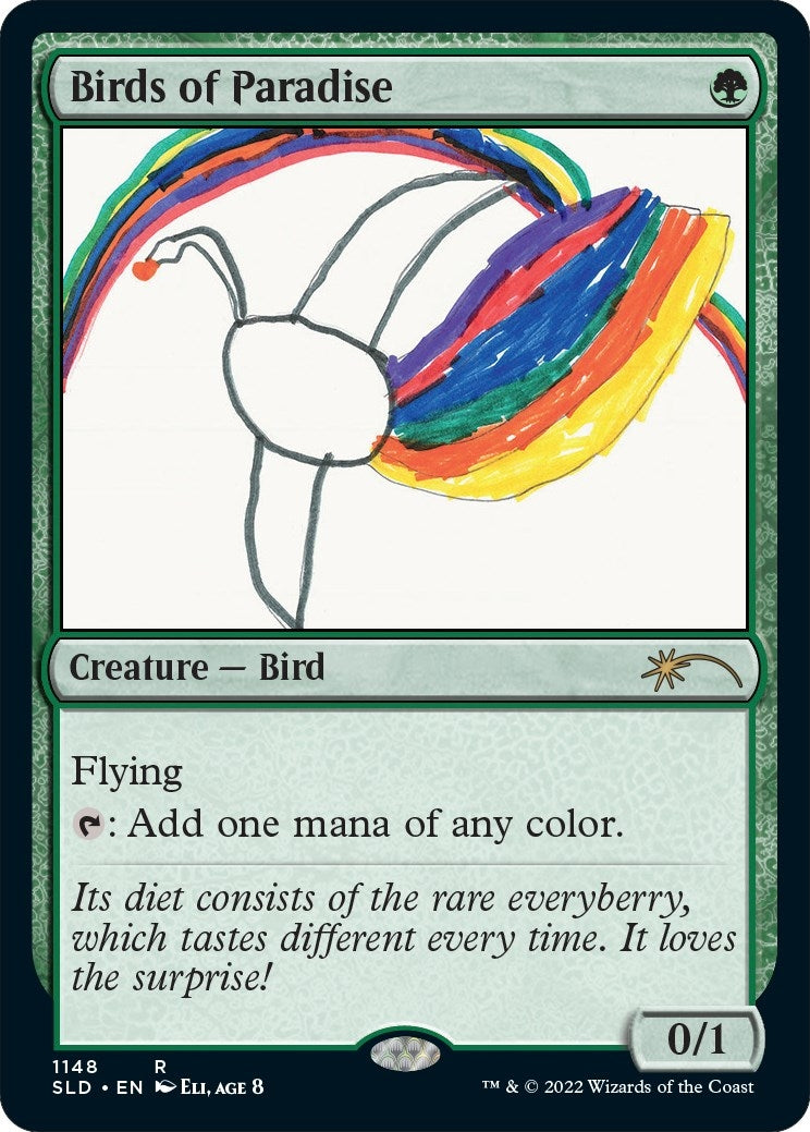 Image for Birds of Paradise (1148) (1148) (Secret Lair Drop Series) - Magic: The Gathering