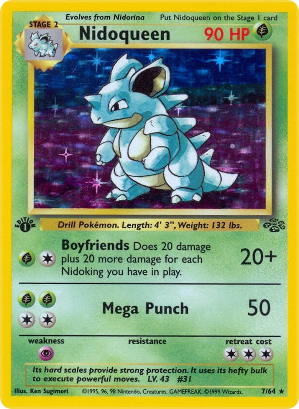 Image for Nidoqueen (7) (07/64) (JU) - Pokemon