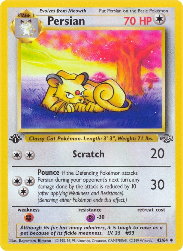 Image for Persian (42/64) (JU) - Pokemon