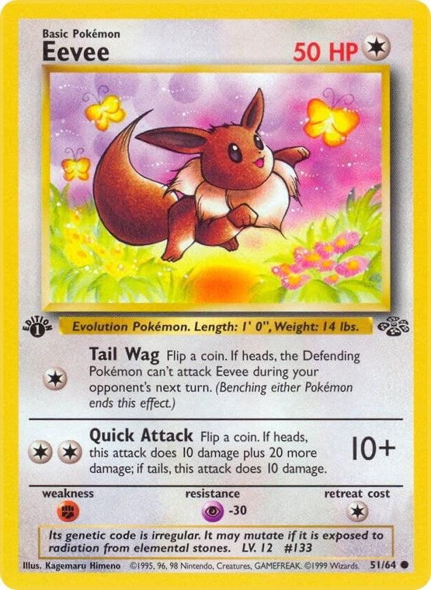 Image for Eevee (51/64) (JU) - Pokemon