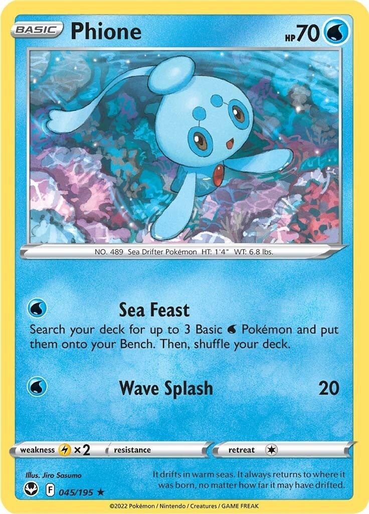 Image for Phione (045/195) (SWSH12) - Pokemon