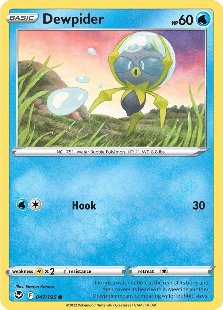Image for Dewpider (047/195) (SWSH12) - Pokemon