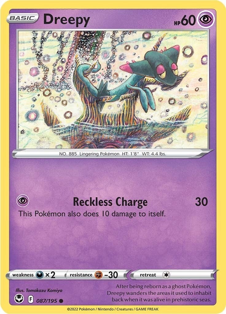Image for Dreepy (087/195) (SWSH12) - Pokemon