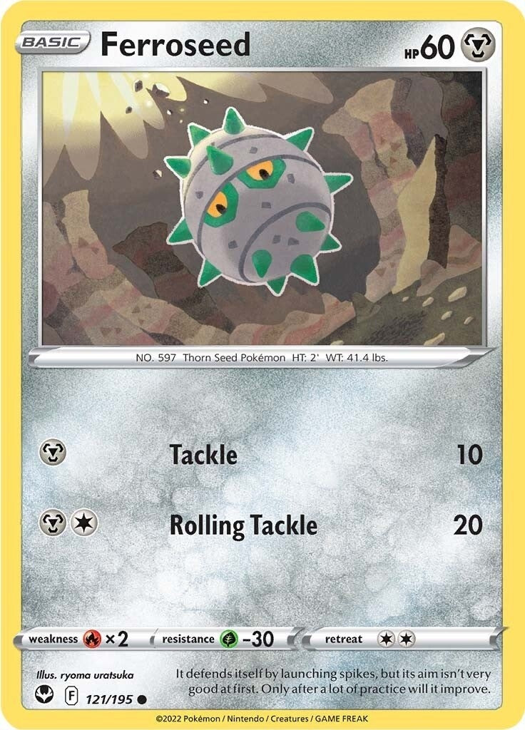 Image for Ferroseed (121/195) (SWSH12) - Pokemon