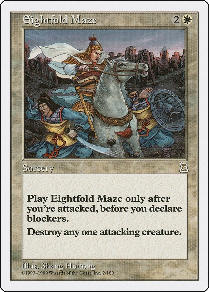 Image for Eightfold Maze (2) (Portal Three Kingdoms) - Magic: The Gathering