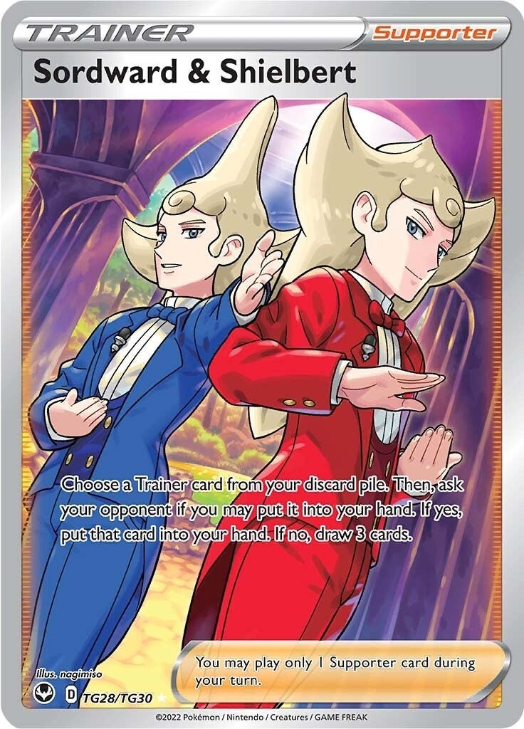 Image for Sordward & Shielbert (TG28/TG30) (SWSH12: TG) - Pokemon