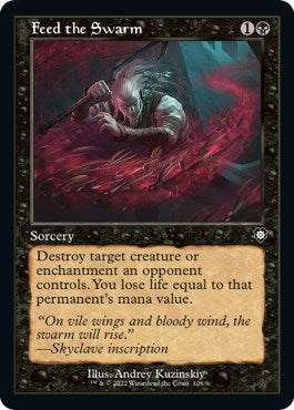 Image for Feed the Swarm (Retro Frame) (106) (The Brothers' War) - Magic: The Gathering