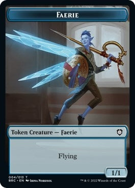 Image for Faerie // Thopter (010) Double-Sided Token (4 // 10) (The Brothers' War) - Magic: The Gathering