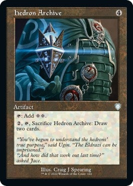 Image for Hedron Archive (Retro Frame) (142) (The Brothers' War) - Magic: The Gathering