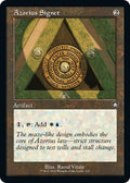 Image for Azorius Signet (Retro Frame) (133) (The Brothers' War) - Magic: The Gathering