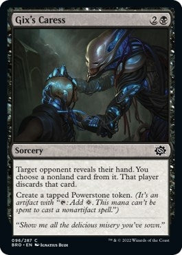 Image for Gix's Caress (96) (The Brothers' War) - Magic: The Gathering