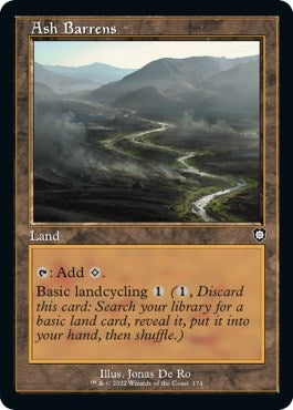 Image for Ash Barrens (Retro Frame) (174) (The Brothers' War) - Magic: The Gathering